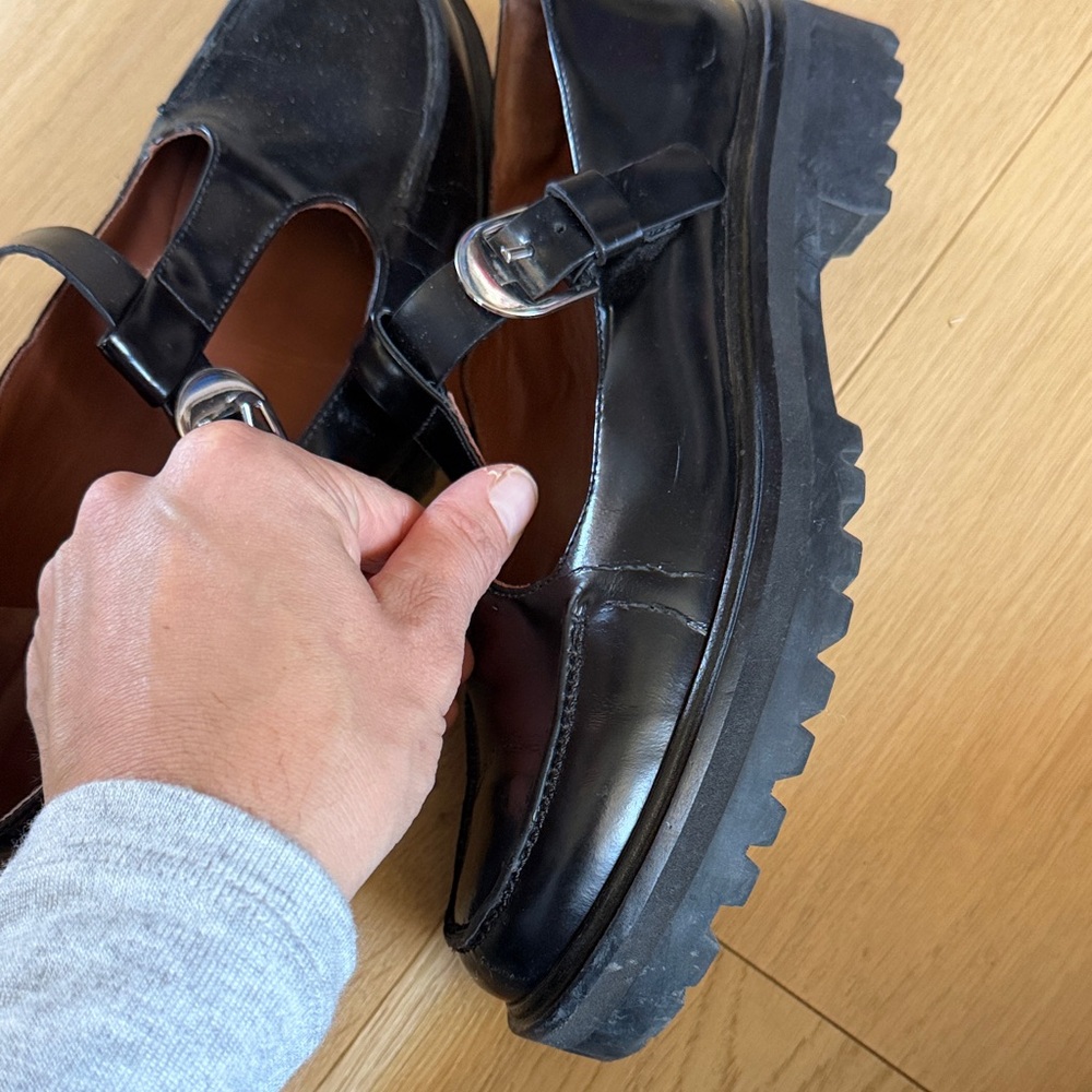 Reformation Classic Black Kids Dress Shoes - Picture 4 of 4
